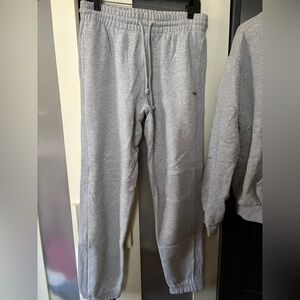 TNA sweatfleece boyfriend joggers - heather gray